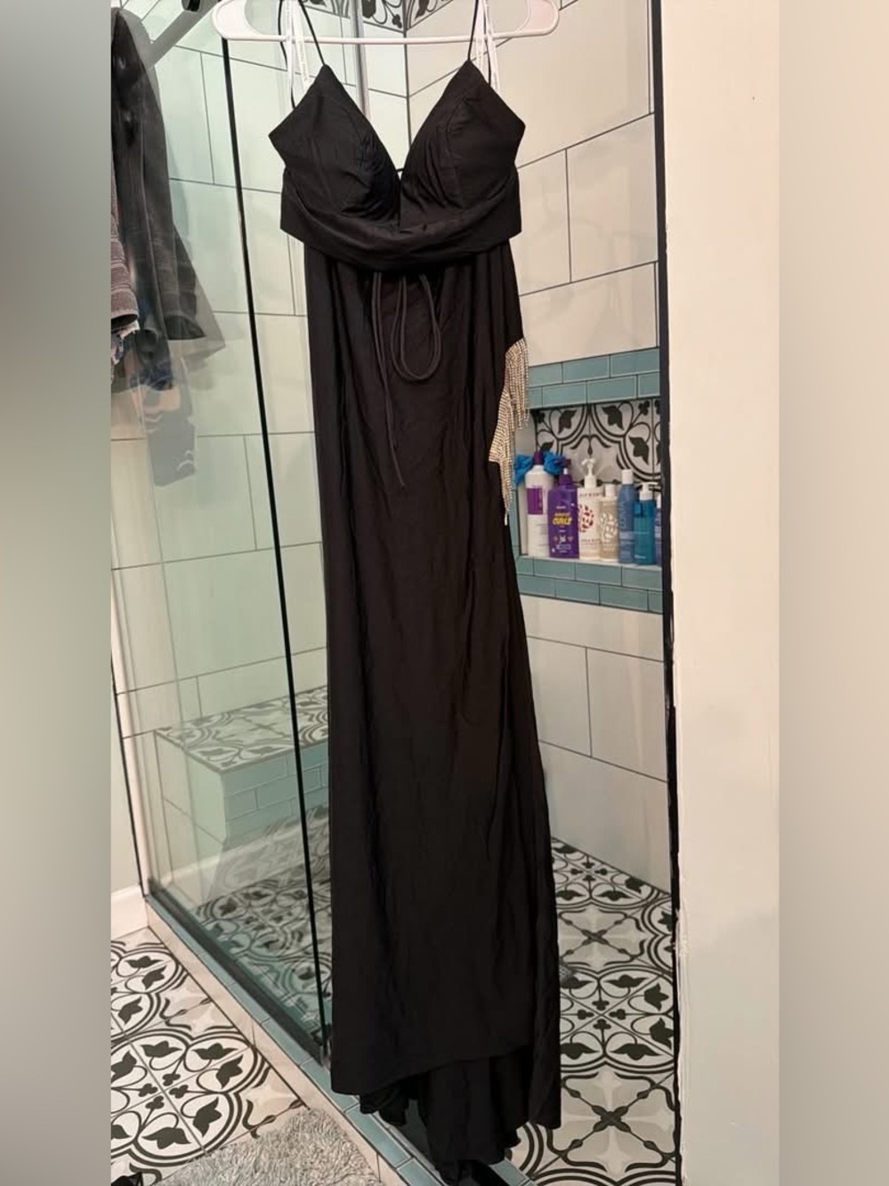 Sophia Thomas Black Two Piece Dress